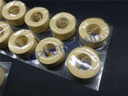 紙巻タバコ製造機械の部品の黄色いGarnitureテープは2000年- 10000 Cigs/分をカスタマイズしました