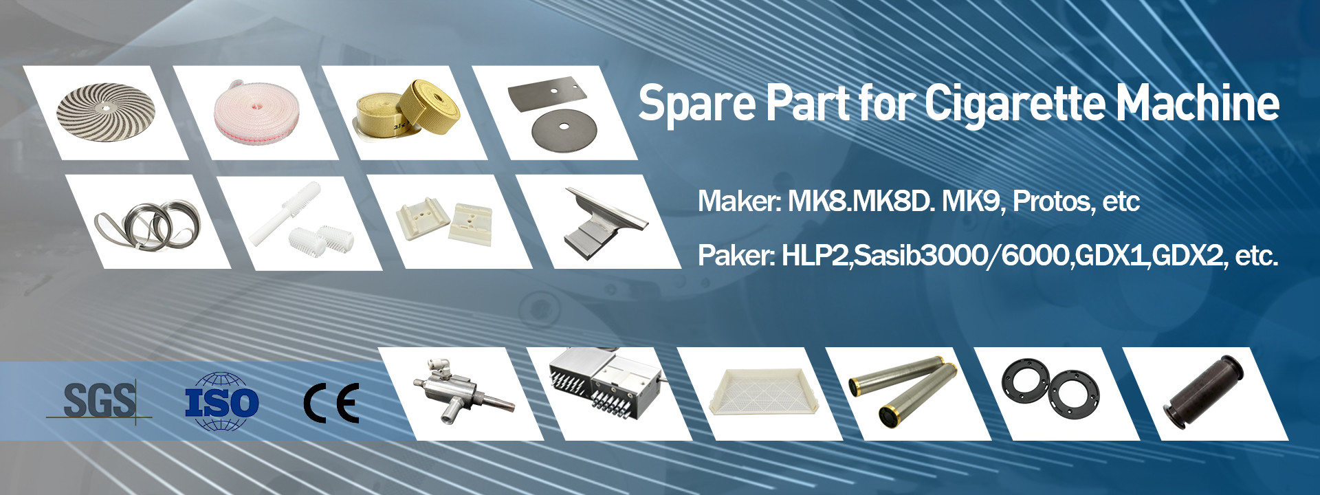 品質 タバコの機械類の予備品 工場