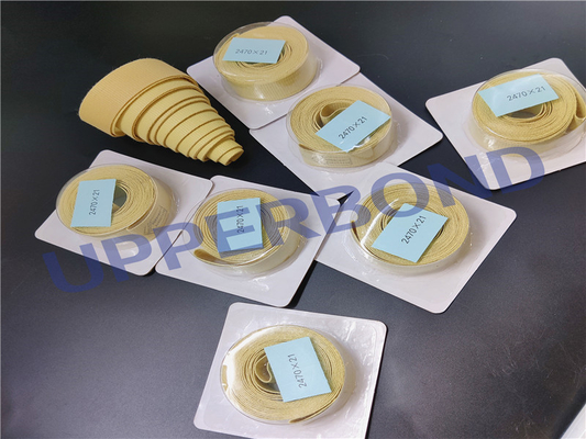 購入 亜麻のKretekのタバコのパッキング機械部品のための繊維によって増強されるフォーマット ベルト オンライン製造
