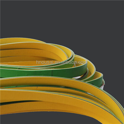 Rubber Durable Green Transmission Belt Catcher Cigarette Machine Conveyor Belt