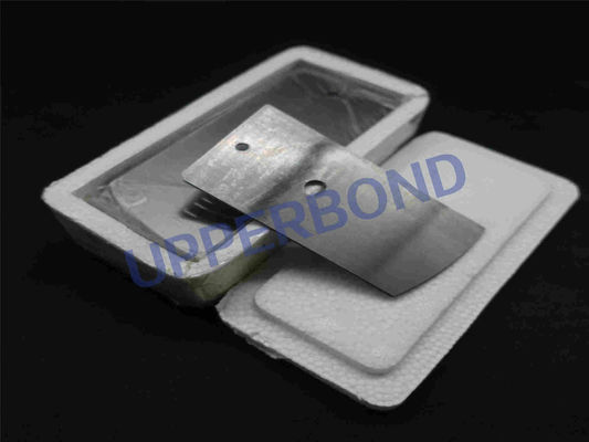 未ろ過シガーの切断のための140*60*0.2 mmのタバコ機械ナイフは自動紙巻タバコ製造機械Molins Mk9に取付けました